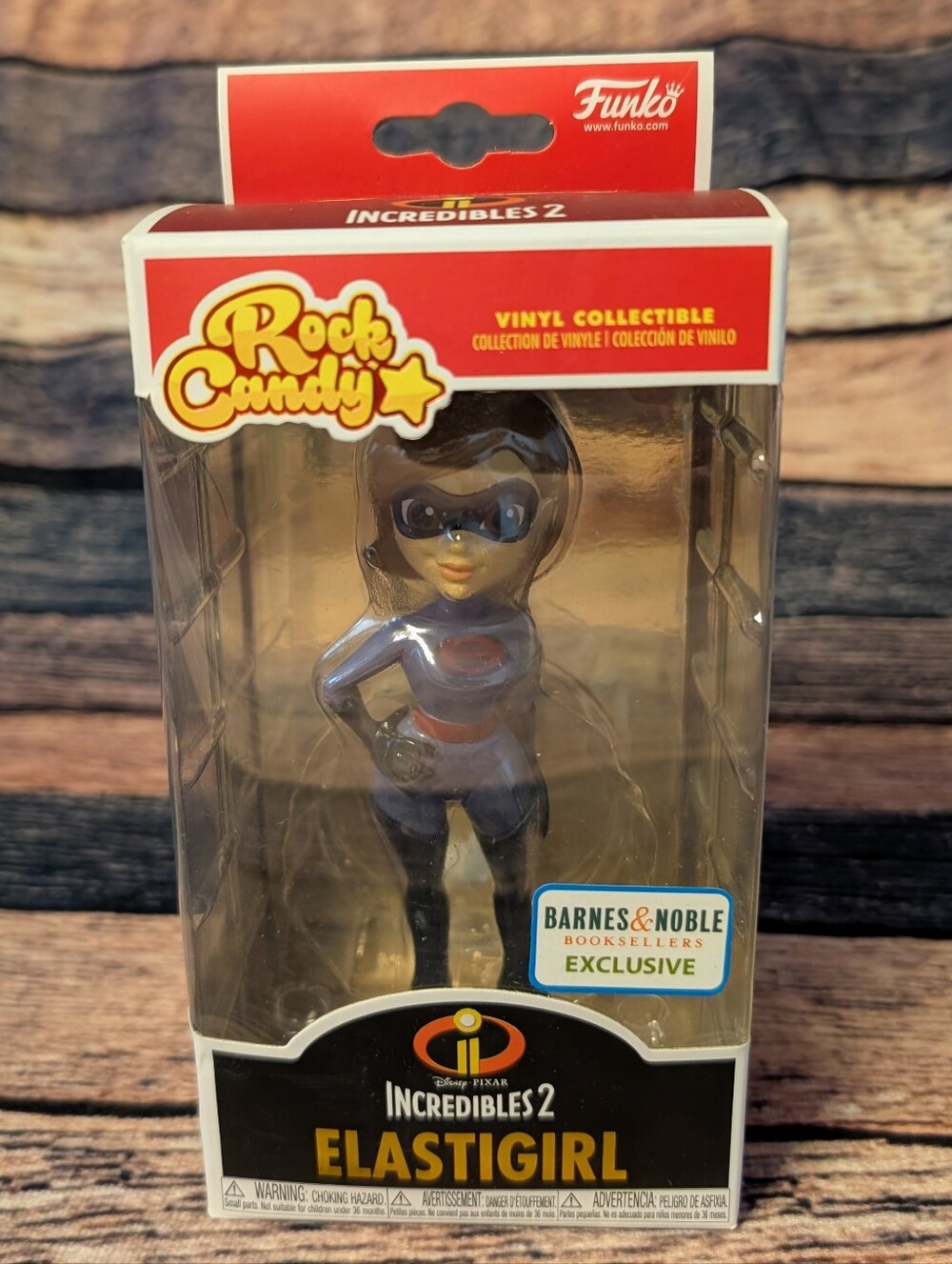 Funko Rock Candy Incredibles 2 Elastigirl - Purple & Black